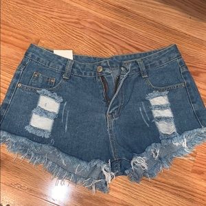 Jean shorts
